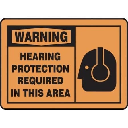 Accuform Warning Sign, MPPE323XV MPPE323XV